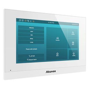 C313WE White - 7" SIP домофон на Linux з Wi-Fi, Білий 00-00001100 фото