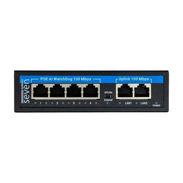 ДБЖ для системи відеоспостереження SEVEN 6024w з PoE 2787194270 фото