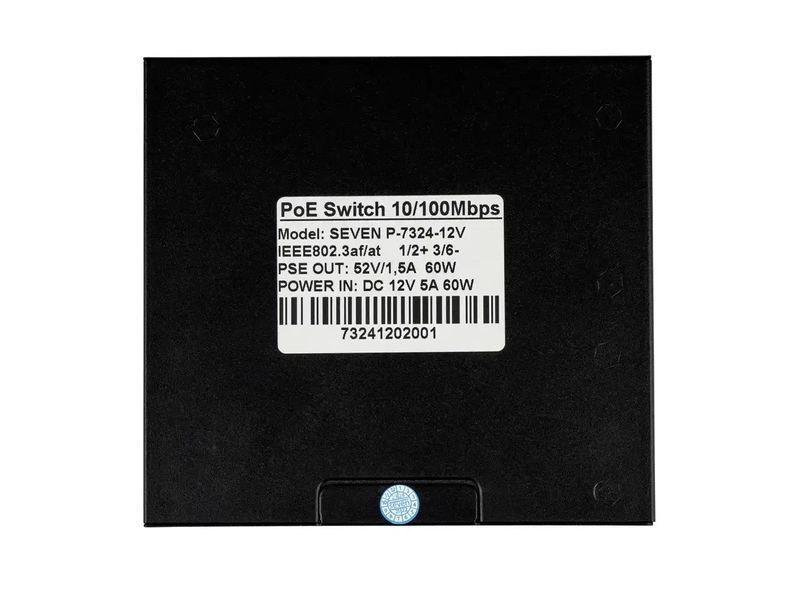 ДБЖ для системи відеоспостереження SEVEN 6024w з PoE 2787194270 фото