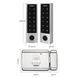 Бездротовий біометричний комплект контролю доступу SEVEN LOCK SL-7701F 2736733375 фото 4