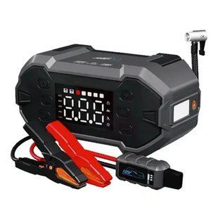 Пусковий зарядний пристрій Green Keeper GK-J1206P 3000A/20000mAh з компресором та ліхтариком 2891883753 фото