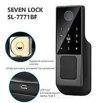 Бездротовий біометричний комплект контролю доступу SEVEN LOCK SL-7771BFkit 2765689278 фото