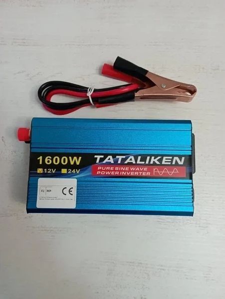 Інвертор Tataliken 1600W 12-220V Чистий синус 2897704055 фото