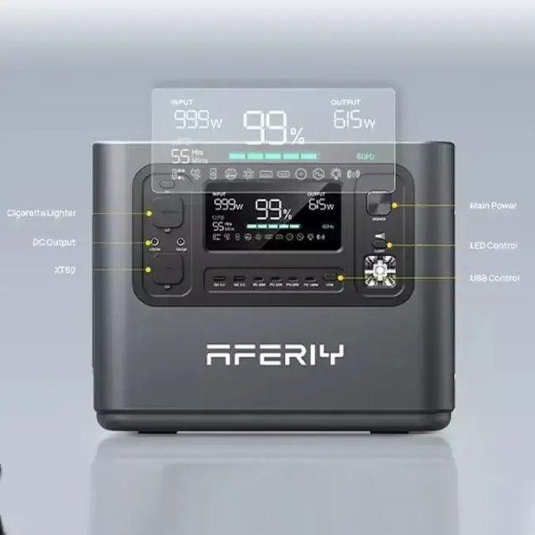 AFERIY P280 &ndash; портативна електростанція 2800W / 2048Wh 2696867008 фото
