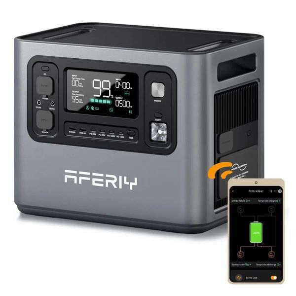 AFERIY P280 &ndash; портативна електростанція 2800W / 2048Wh 2696867008 фото