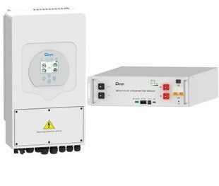 Інвертор Deye SUN-6K-SG05LP1-EU-AM2-P + Акумулятор Deye SE-G5.1Pro-B &mdash; 51.2V 5.12kWh 2957551574 фото
