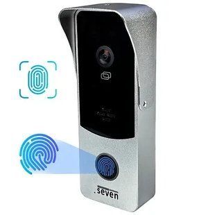 Виклична панель домофону з вбудованим контролером SEVEN CP-7508 FHD silver 2995934178 фото