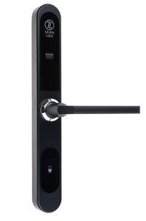 Електронний RFID замок для готелів та хостелів SEVEN LOCK SL-7737S black 2968689203 фото
